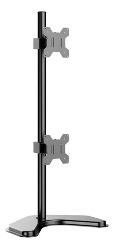 comprar Suporte 2 Monitores 14 A 32 Vertical Base De Mesa Sim-800 Cor Preto