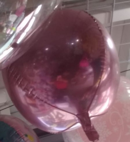 17 Globo Orbz Esfera Liso 45 Cm Orbz Metalico Varios Colores