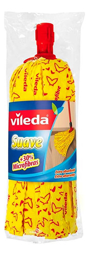 Repuesto Mopa Vileda Suave 30% Microfibra Lampazo 