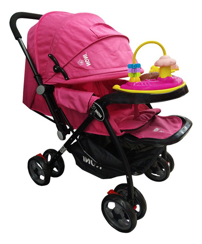 Carriola De Paseo Tablero Carrito Angelin - Noni 555p Color Rosa