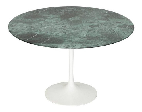 Mesa Saarinen Jantar Redonda Verde Guatemala 1,07d X 75