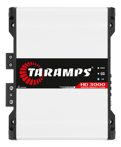 Modulo Amplificador Taramps Hd3000 3000w Rms 1 Canal 4 Ohms
