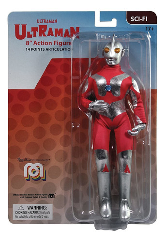 Figura De Acción Mego  Ultraman De 8 Pulgadas Fgc