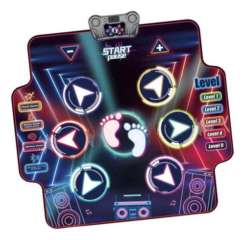 Dance Mat Challenge Mixer Playmat Para Edad De 3-4 6 7 5004