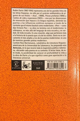 Antología Poética - Rubén Darío (Usado)