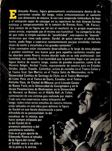Imagen 2 de 4 de Las Voces Gardel El Canto Edmundo Rivero Tango Música Bs.as