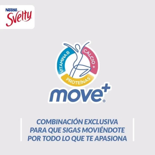 Imagen 3 de 4 de Leche En Polvo Svelty® Descremada Sin Lactosa Bolsa 800g X2