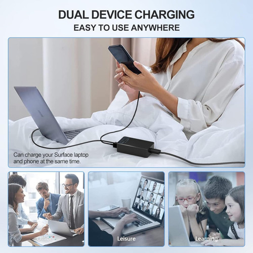 65w Surface Pro Laptop Charger For Microsoft Surface Pro Cci