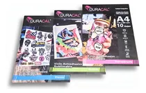 Comprar Vinilo Sublimable Adhesivo Duracal 21x30 Cm Liso Blanco