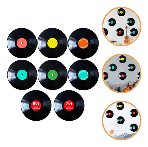 Adornos For Discos De Vinilo De 1950 S Rock, Pegatinas De P