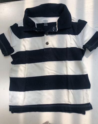 Remera Bebe Talle 18-24   Old Navy Chomba Rayada Impecable 