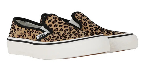 Zapatilla Vans Mujer Slip On Leopard Print | Cuotas sin interés
