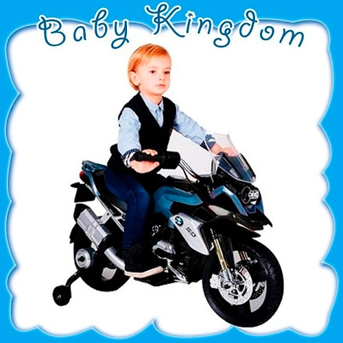 Kiddy Moto A Bateria Para Niños Nueva Bmw 1200 Full Completa