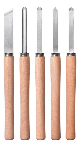 Set Kit Juego De Cinceles Formon Madera 5 Piezas Kwb 455250