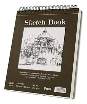 Cuaderno De Boceto 100 Hojas Libreta De Dibujo Sketch Book