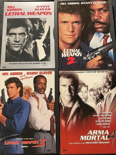 Lethal Weapon Collection Dvd