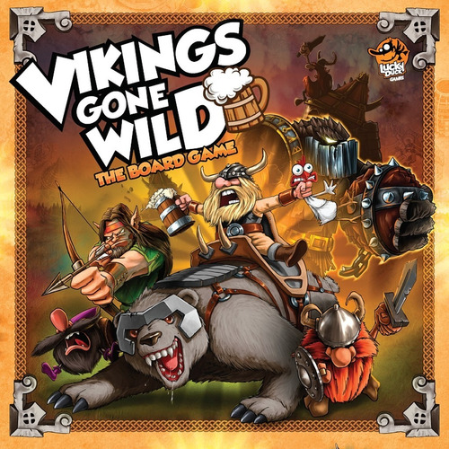 Juego De Mesa Vikings Gone Wild Artesanal