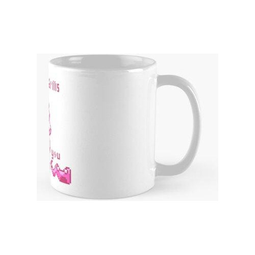 Taza All These Arms - Cute Pink Octopus Pixel Design Calidad