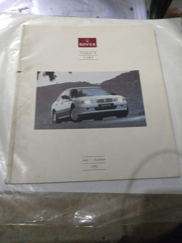 Rover Today Cars | 1993 | Folheto De Concessionaria