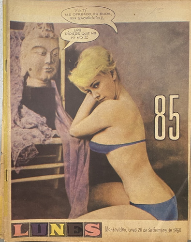 Lunes Nº 85 Revista Humor Uruguayo Setiembre 1960, Ej2