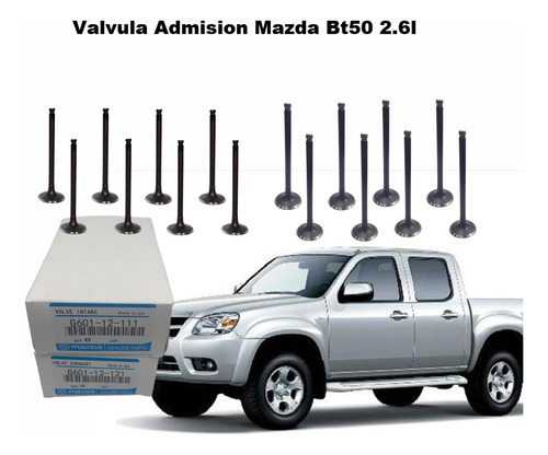 Valvula Admision Mazda Bt50 2.6l