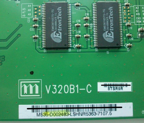 T-con / Audiovox / 35-d002483 / V320b1-c / Modelo Fpe3205 (Usado)