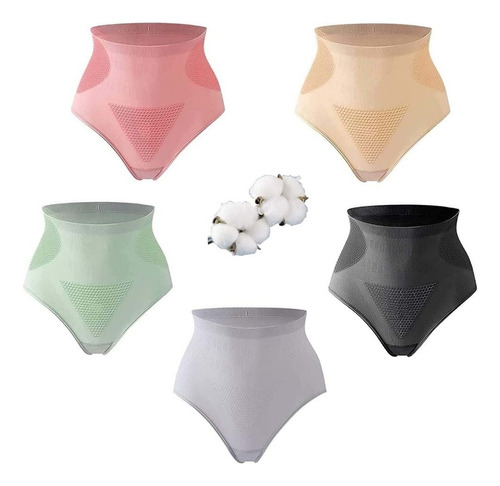 5 Pieces Women's Slimming Panties Body Shaper .