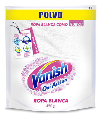 Vanish Desmanchador Polvo Blanco 450gr