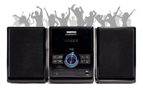 Minicomponente Radio Fm Daewoo Dmh-2150 1000w Mp3 Cd Outlet