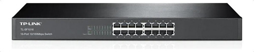 Switch 16 Puertos 10 100mbps Tl-sf1016 Tp-link Para Gabinete