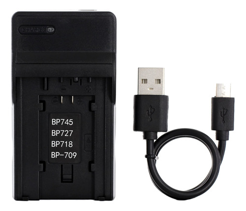 Cargador Usb Para Canon Ivis Hf Legria Vixia Ma