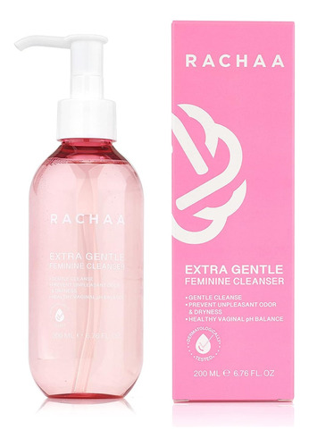 Gel Para Lavado E Hidratante Vegano Intimo Femenino, Rachaa