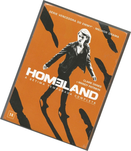 Homeland 7ª Temporada 3 Dvds Lacrado