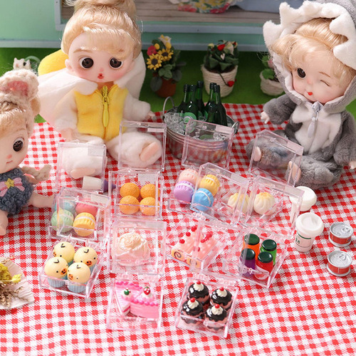 Nova Caja De Postres En Miniatura, Mini Caja For Estilo B
