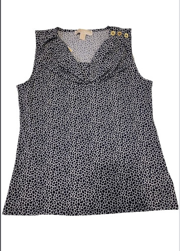 Blusa Michael Kors Animal Print Mk Original