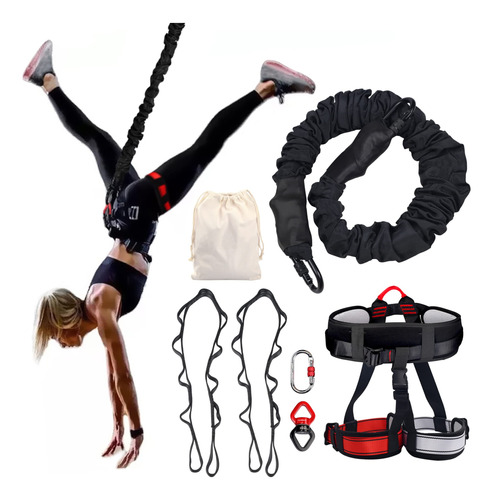 Priorman Conjunto De Equipo De Fitness Bungee Con Cuerda Pes