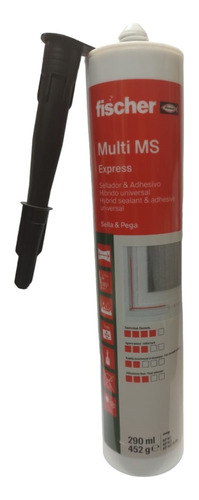 Sellador Adhesivo Multi Ms Express Negro