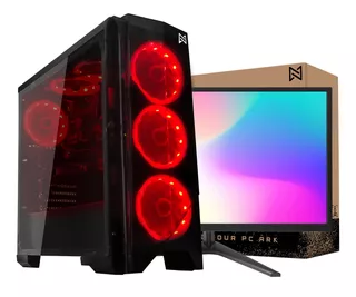 Pc Gamer Ark I7 16gb/ssd 240gb Gtx 1050ti 4gb/monitor 19.5