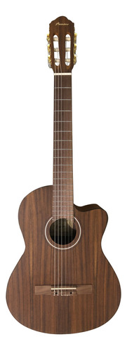 Guitarra Clasica Bamboo Gc-39-koa-q Con Funda 39 Pulgadas