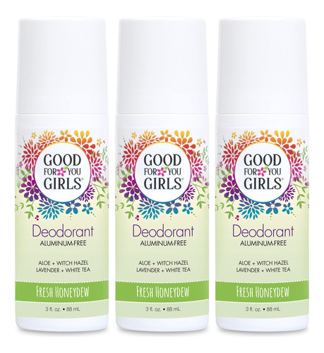 Good For You Girls Desodorante Natural Sin Aluminio Para Nin