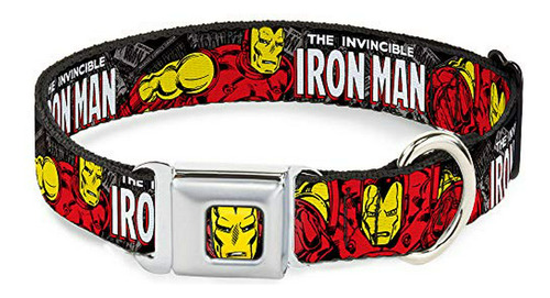 Collar Para Perro Iron Man - Comics - 1  - 15-26  - Grande.