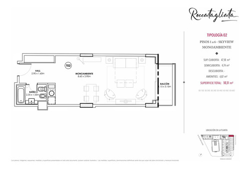 A Estrenar! Departamento En Palacio Roccatagliatta, 2 Amb , Amenities, Seguridad 24 Hs. Belgrano