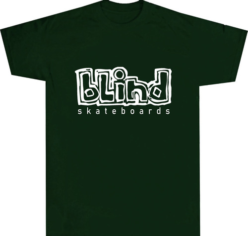 Camiseta Blind Skateboard Skate Tabla Tv Vo Tienda Urbanoz