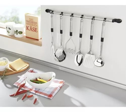 Barral De Cocina Organizador Utensilios Leifheit Acero Inox