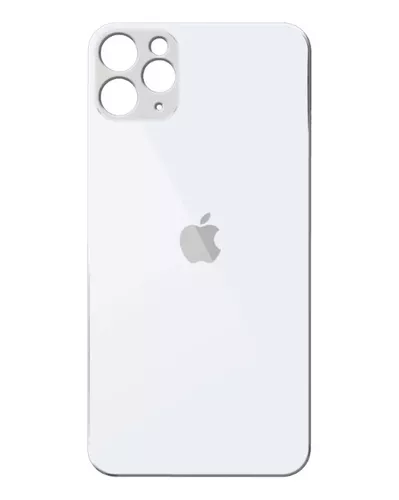 Tapa Cristal Trasera Blanca iPhone 11 Pro Max