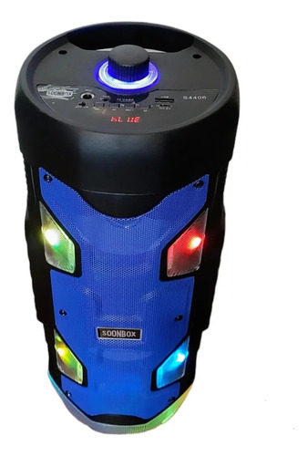  Parlante Portátil P/ Karaoke Soonbox Wireless Speaker S4406