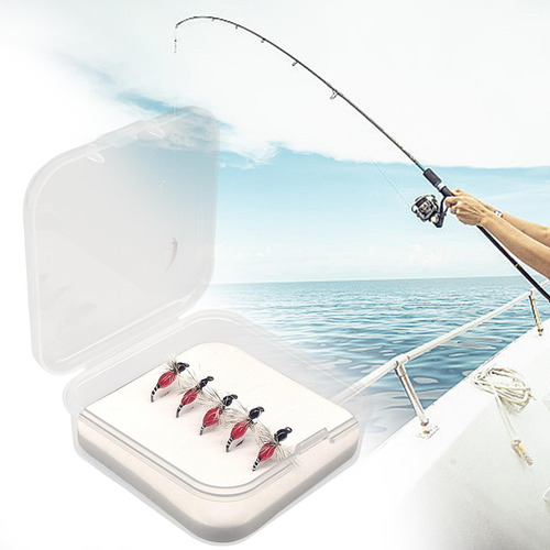 3 Señuelos De Pesca Con Mosca, Cebos Artificiales Duraderos