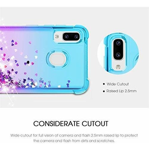 Icoold Samsung Galaxy A20 Case Galaxy A30 Case W / [2 Pcs Sc