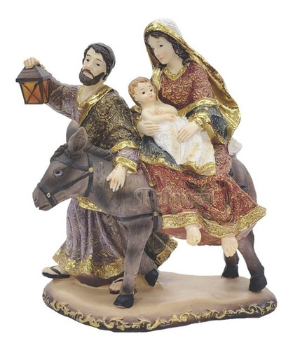 Nacimiento Pesebre Navidad Huida 14cm 531-75002 Religiozzi