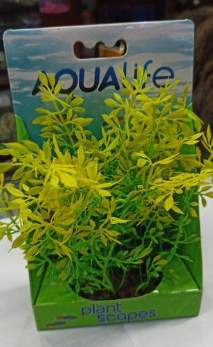 Adorno Planta Artificial Hidrolife Bouquet 19 Cm Acuario